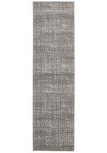 Mirage Ashley Abstract Modern Silver Grey Rug