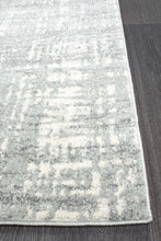 Mirage Ashley Abstract Modern Silver Grey Rug