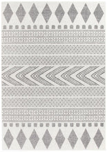 Mirage Adani Modern Tribal Design Grey Rug