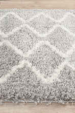 Savanna Zig Zag Silver Runner Rug