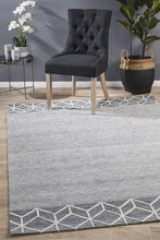 Azulik Grey Pulse Modern Rug