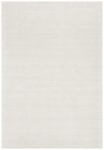 Caribe Ivory Cotton Rayon Rug