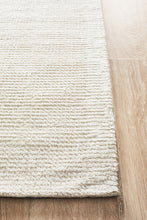 Caribe Ivory Cotton Rayon Rug