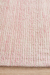 Caribe Rose Cotton Rayon Rug