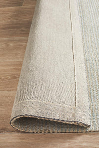 Caribe Sky Cotton Rayon Rug