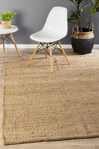 Costa Basket Weave Natural Rug