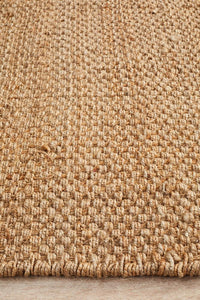 Costa Basket Weave Natural Rug