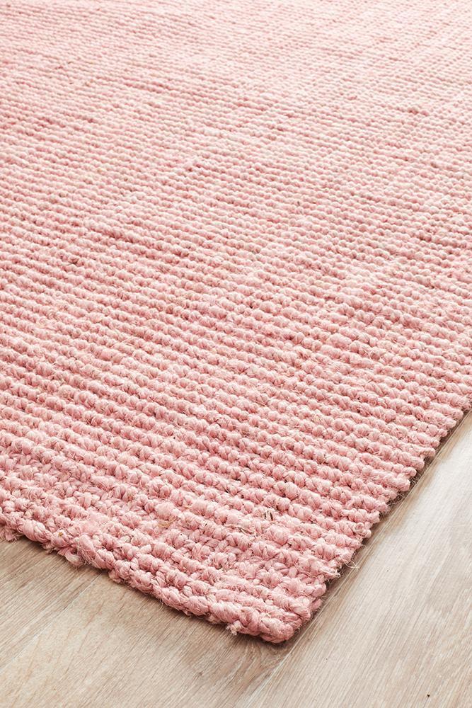 Costa Basket Pink Runner Rug – Pretty Little Rugs