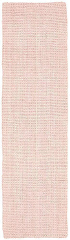 Costa Basket Pink Runner Rug