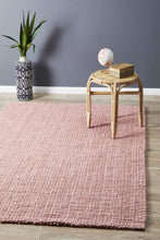 Costa Basket Pink Rug