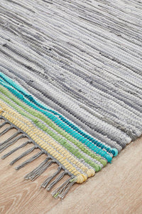 Costa Bohemian Grey Rug