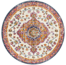 Kirra White Round Rug