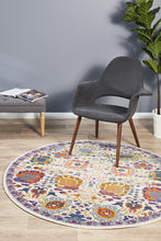 Kirra Multi Colour Round Rug