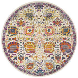 Kirra Multi Colour Round Rug