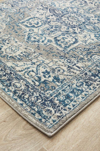 Kirra Blue Runner Rug