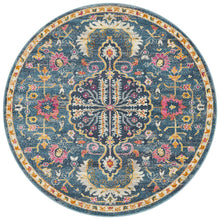 Kirra Navy Round Rug