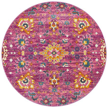 Kirra Fuchsia Round Rug