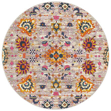 Kirra Multi Colour Round Rug