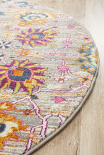 Kirra Multi Colour Round Rug