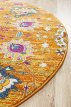 Kirra Rust Round Rug