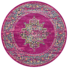 Kirra Fuchsia Round Rug