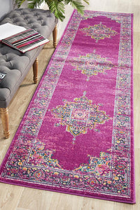 Kirra Fuchsia Runner Rug