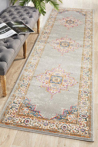 Kirra Grey Runner Rug