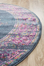 Kirra Navy Round Rug