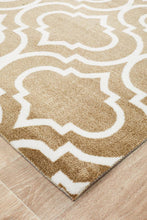 Ibiza Modern Trelliss Design Ash Rug