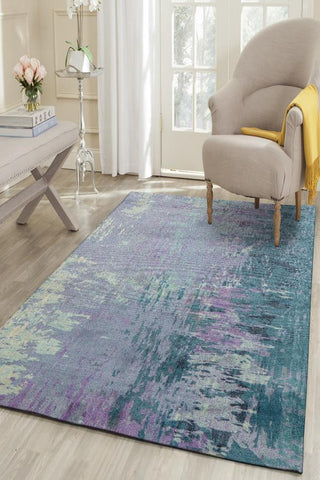 Ibiza Monet Violet Rug