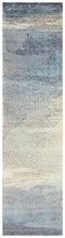 Ibiza Monet Blue Runner Rug