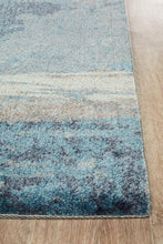 Ibiza Monet Blue Runner Rug