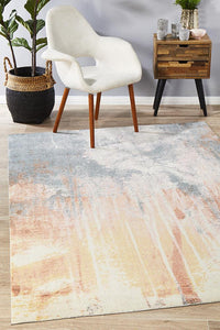 Ibiza Dreamy Ocean Modern Multi Colour Rug