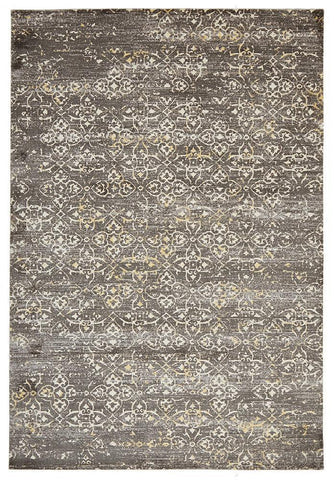 City Faded Modern Brown Rug