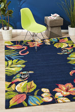 Rio Janeiro Indoor Outdoor Blue Rug