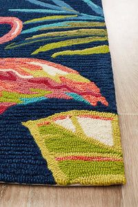 Rio Janeiro Indoor Outdoor Blue Rug