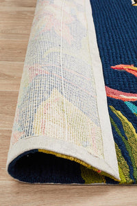 Rio Janeiro Indoor Outdoor Blue Rug