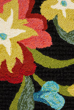 Rio Janeiro Black Indoor Outdoor Rug