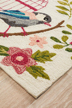 Rio Janeiro Exotic Indoor Outdoor Cream Rug