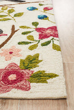 Rio Janeiro Exotic Indoor Outdoor Cream Rug