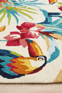 Rio Janeiro Indoor Outdoor Soft Cream Rug