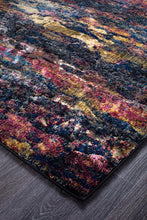 Dreamscape Splash Modern Midnight Rug