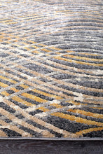 Dreamscape Flurry Modern Charcoal Rug