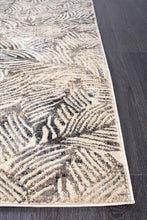 Dreamscape Artistic Nature Modern Charcoal Runner Rug