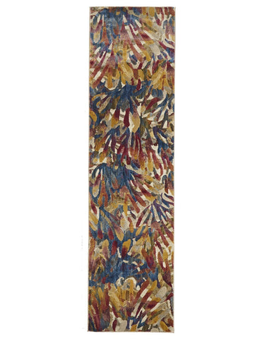 Dreamscape Memories Modern Tropical Runner Rug