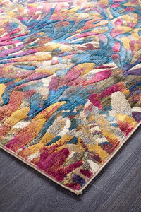 Dreamscape Memories Modern Tropical Runner Rug