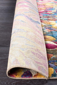 Dreamscape Memories Modern Tropical Runner Rug
