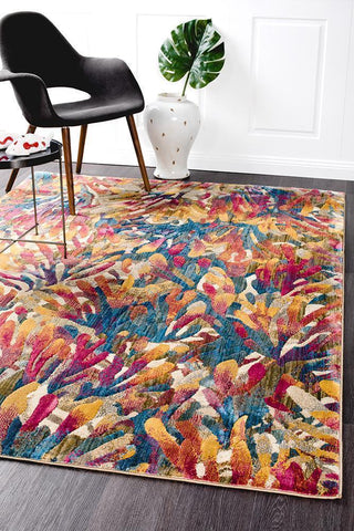 Dreamscape Memories Modern Tropical Rug