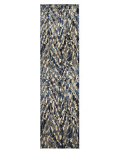 Dreamscape Ropes Modern Blue Runner Rug