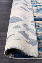 Dreamscape Ropes Modern Blue Rug